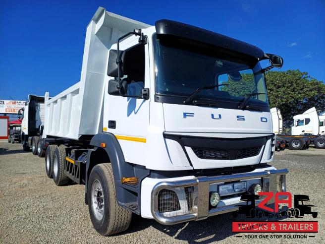 2022 FUSO FJ26.280 10 CUBE TIPPER TRUCK [#11449]